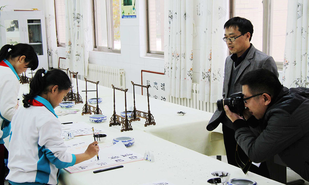 温州常州书法教育微网站开发案例